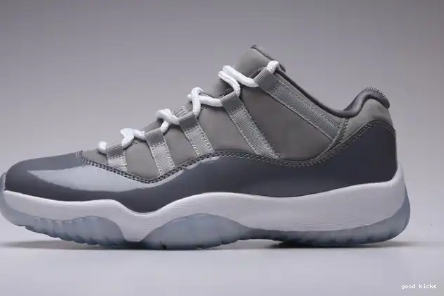 Air Grey Cool Jordan 11 Low 528895-003 0606